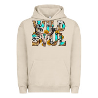 Pigment French Oak wild soul Urban Hoodie - Zillion Design Studio