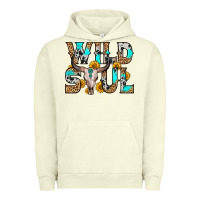 Pigment Pistachio wild soul Urban Hoodie - Zillion Design Studio