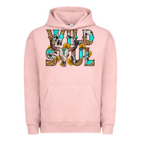 Pigment Salmon wild soul Urban Hoodie - Zillion Design Studio