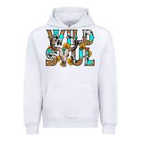 White wild soul Urban Hoodie - Zillion Design Studio