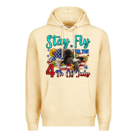 Pina Colada stay fly for the 4 th of july Premium Hoodie - Zillion Design Studio