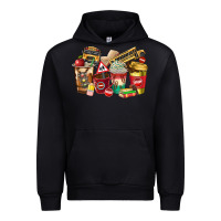 Black school bus driver coffee cups Urban Hoodie - texasbilliewilder