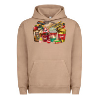 Pigment Burro school bus driver coffee cups Urban Hoodie - texasbilliewilder
