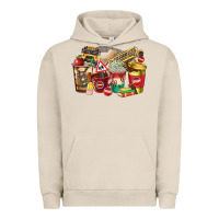 Pigment French Oak school bus driver coffee cups Urban Hoodie - texasbilliewilder