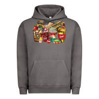 Pigment Tornado school bus driver coffee cups Urban Hoodie - texasbilliewilder