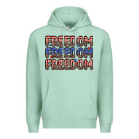 Seafoam freedom freedom freedom Premium Hoodie - Zillion Design Studio