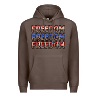 Coffee freedom freedom freedom Premium Hoodie - Zillion Design Studio