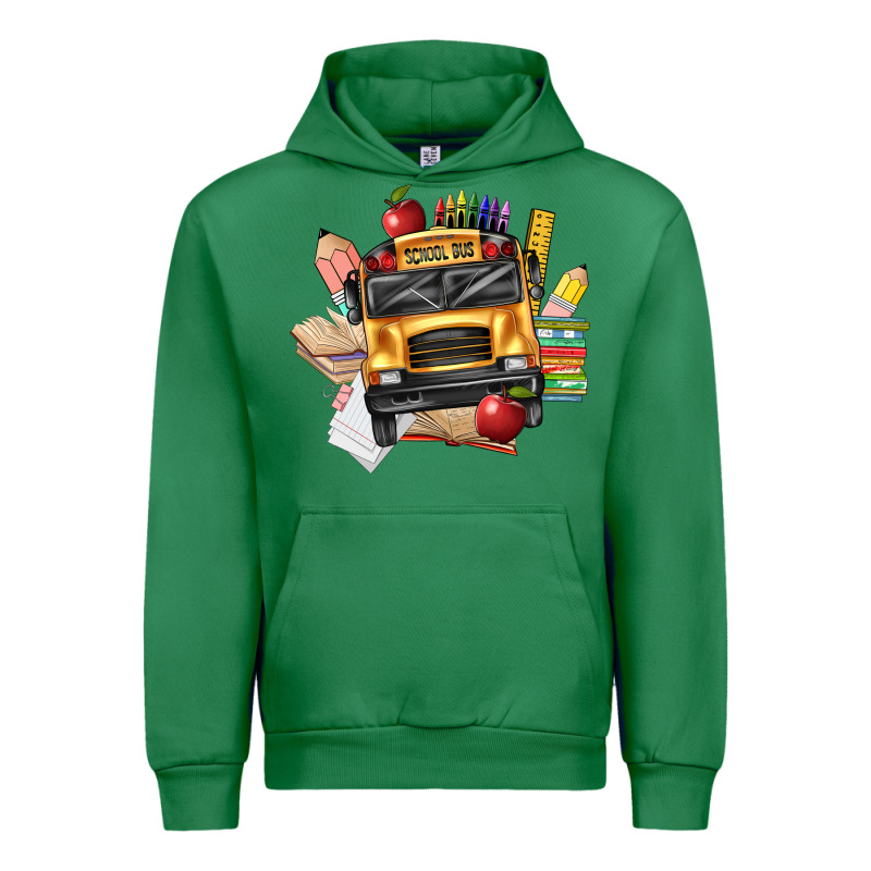 School Bus Driver Front Urban Hoodie by texasbilliewilder | Teevron