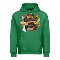 Emerald school bus driver front Urban Hoodie - texasbilliewilder