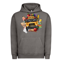 Pigment Tornado school bus driver front Urban Hoodie - texasbilliewilder