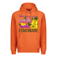 Carrot when life gives you lemons make lemonade Premium Hoodie - texasbilliewilder