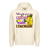 Tofu when life gives you lemons make lemonade Premium Hoodie - texasbilliewilder