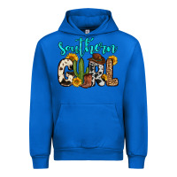 Cobalt southern girl Urban Hoodie - Zillion Design Studio
