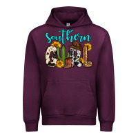 Mauve Wine southern girl Urban Hoodie - Zillion Design Studio