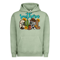 Pigment Oil Green southern girl Urban Hoodie - Zillion Design Studio