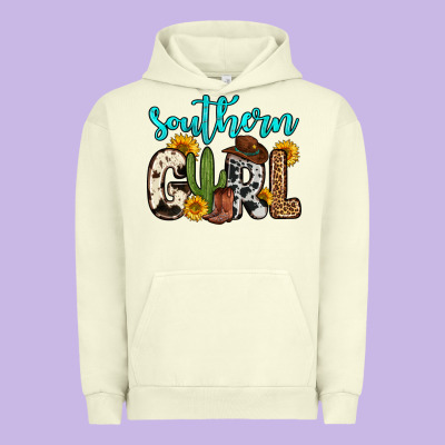 Southern Girl Urban Hoodie Designed By Zillion Design Studio