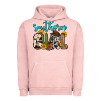 Pigment Salmon southern girl Urban Hoodie - Zillion Design Studio