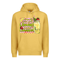 Antique Gold when life gives you lemons make lemonade Premium Hoodie - texasbilliewilder
