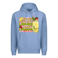 Colony Blue when life gives you lemons make lemonade Premium Hoodie - texasbilliewilder