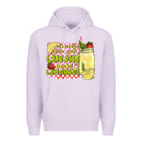 Lilac when life gives you lemons make lemonade Premium Hoodie - texasbilliewilder