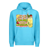 Ocean Blue when life gives you lemons make lemonade Premium Hoodie - texasbilliewilder