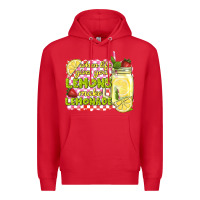 Red when life gives you lemons make lemonade Premium Hoodie - texasbilliewilder