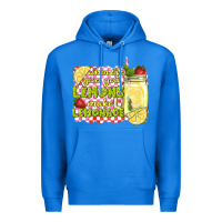 True Royal when life gives you lemons make lemonade Premium Hoodie - texasbilliewilder