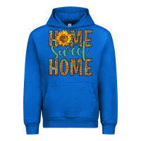 Cobalt home sweet home Urban Hoodie - Zillion Design Studio