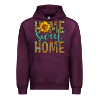 Mauve Wine home sweet home Urban Hoodie - Zillion Design Studio