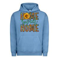 Pigment Pebble Blue home sweet home Urban Hoodie - Zillion Design Studio