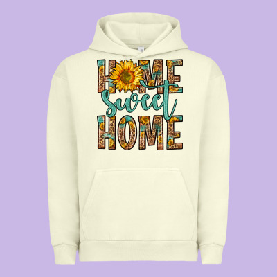 Home Sweet Home Urban Hoodie Designed By Zillion Design Studio