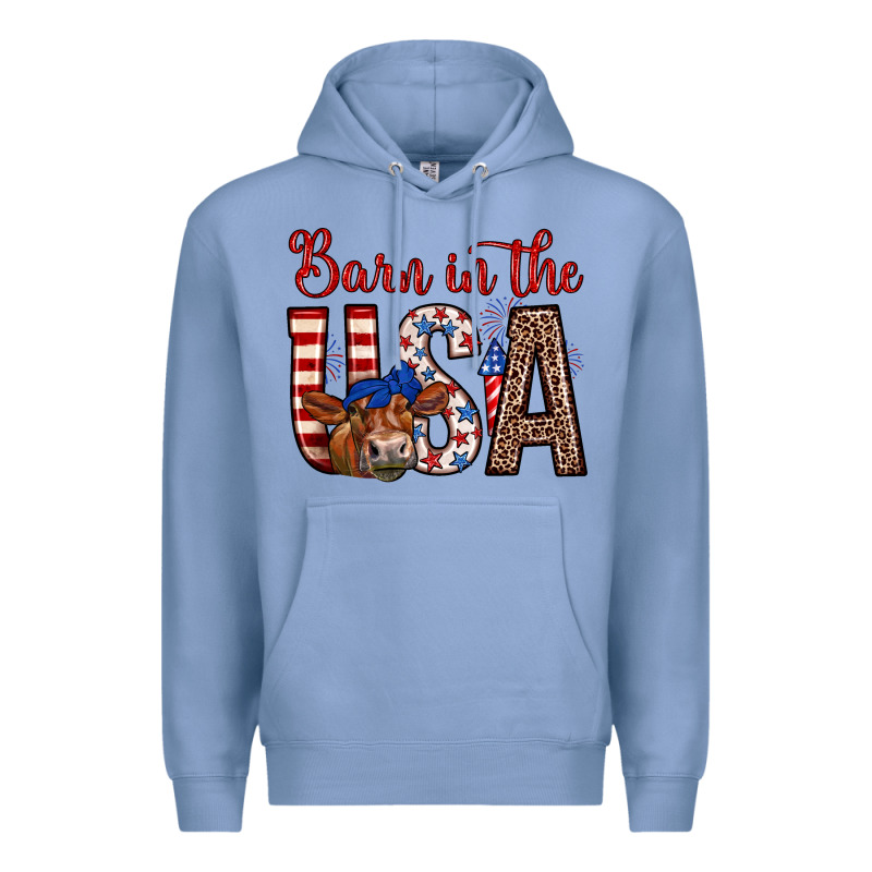 Barn In The Usa Premium Hoodie by Zillion Design Studio | Teevron