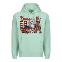 Seafoam barn in the usa Premium Hoodie - Zillion Design Studio