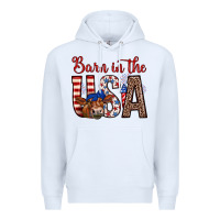 White barn in the usa Premium Hoodie - Zillion Design Studio