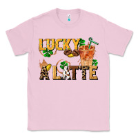 Bubblegum Pink lucky a latte Classic Tee - FaDigitalArtStudio