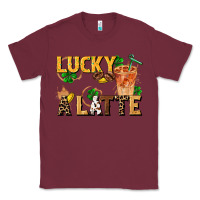 Burgundy lucky a latte Classic Tee - FaDigitalArtStudio