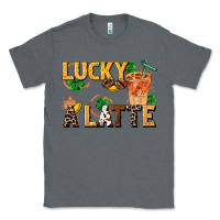 Charcoal Heather lucky a latte Classic Tee - FaDigitalArtStudio
