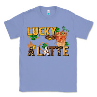 Colony Blue lucky a latte Classic Tee - FaDigitalArtStudio