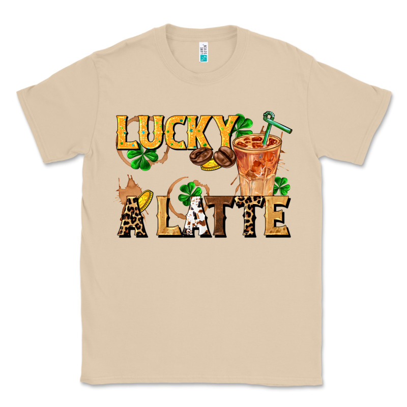 Lucky A Latte Classic Tee by FaDigitalArtStudio | Teevron