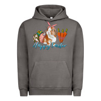 Pigment Tornado happy easter bunny carrots and eggs Urban Hoodie - RanaPortraitStore