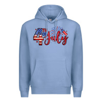 Colony Blue 4th of july zillion Premium Hoodie - Zillion Design Studio