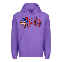 Purple 4th of july zillion Premium Hoodie - Zillion Design Studio