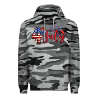 Slate Camo 4th of july zillion Premium Hoodie - Zillion Design Studio