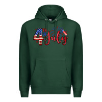 Sports Green 4th of july zillion Premium Hoodie - Zillion Design Studio