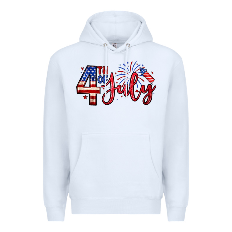 4th Of July Zillion Premium Hoodie by Zillion Design Studio | Teevron