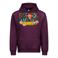 Mauve Wine school counselor Urban Hoodie - texasbilliewilder