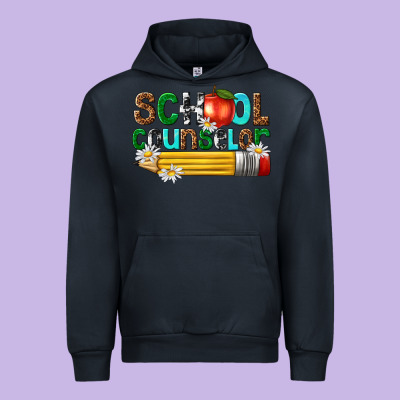 School Counselor Urban Hoodie Designed By Texasbilliewilder