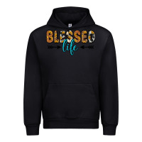Black blessed life Urban Hoodie - Zillion Design Studio