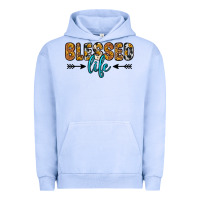 Pigment Grape Ice blessed life Urban Hoodie - Zillion Design Studio
