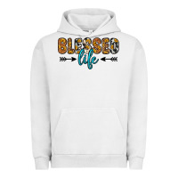 Pigment Lunar Rock blessed life Urban Hoodie - Zillion Design Studio